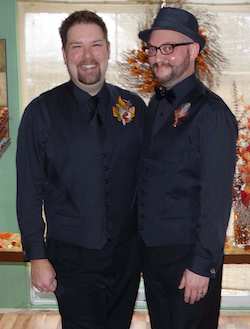 Ryan and his husband, Jarrod