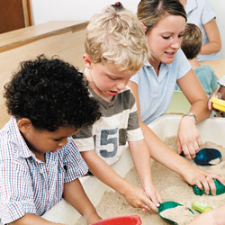 Sandbox at day care