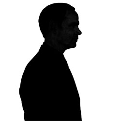 Man in shadow