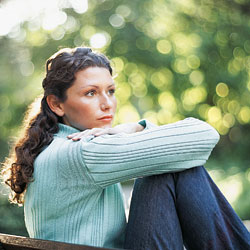 Young woman with von Willebrand disease