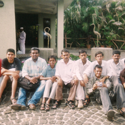 Young men with hemophilia in India