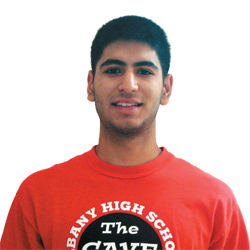 Perseus Patel, winner of the NHF Kevin Child scholarship