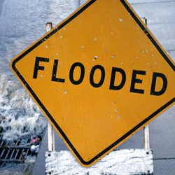 Flood sign