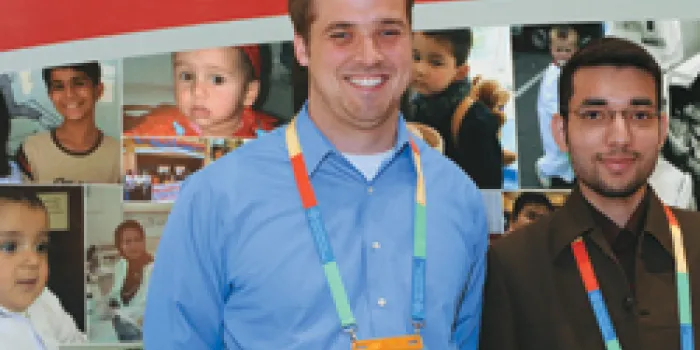 Vaibhav Nehra and Paul Wilton, who have severe hemophilia A